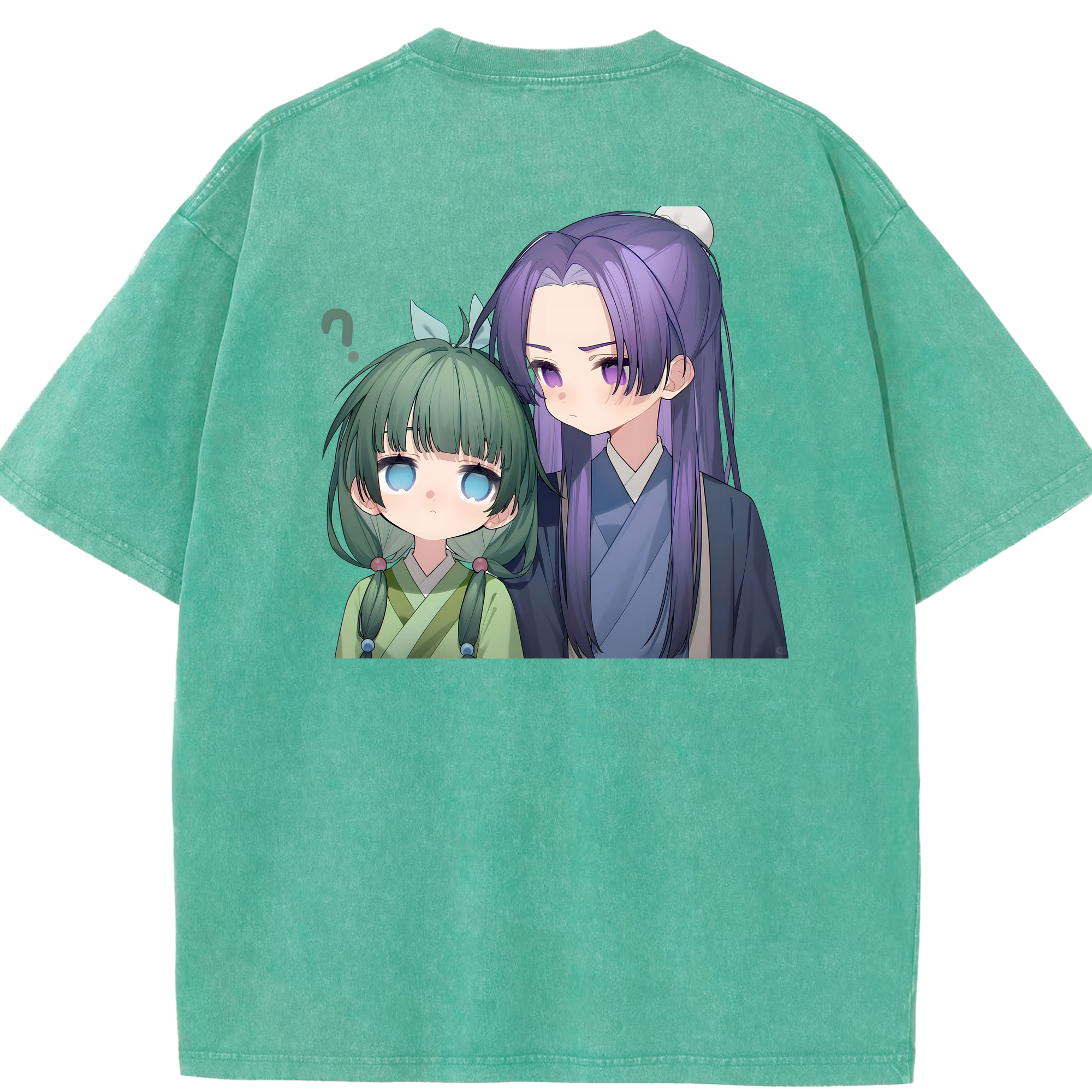 （画像用） 薬屋のひとりごと The Apothecary Diaries 綿100% ヴィンテージ風 半袖Tシャツ（背面プリント）